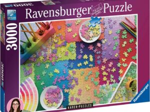 Puzzles on Puzzles palapeli on Karen Kavettin eli Karenpuzzles-palapelivaikuttajan Ravenburerille suunnittelema 3000 palan palapeli. Palapelissä on 3000 värikästä palaa.