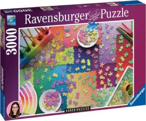 Puzzles on Puzzles palapeli on Karen Kavettin eli Karenpuzzles-palapelivaikuttajan Ravenburerille suunnittelema 3000 palan palapeli. Palapelissä on 3000 värikästä palaa.