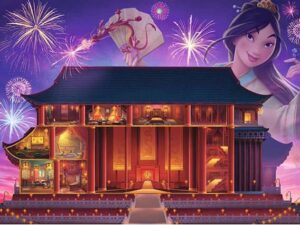 Disney Castle Mulan -palapeliss astu sisään Mulanin maailmaan ja Keisarin palatsiin tässä Disney Castle-sarjan palapelissä. Palapelissä on 1000 palaa.