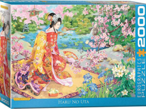 Haru No uta on 2000 palan palapeli, jonka valmistaa kanadalainen Eurographics. Japanilainen nainen ja viuhka on kuvattu kauniissa maisemassa kirsikkapuiden kukkiessa.