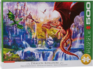 Dragon kingdom palapeli 500 palaa on kanadalaisen Eurographics Puzzlesin valmistama lohikäärmepalapeli.