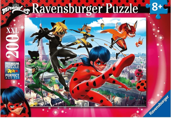 Ravensburger 200 palan lasten palapeli Miraculous.