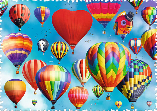 Trefl 600p Crazy shapes: Colorful Balloons