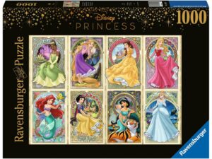 Disney Prinsessat palapeli on Ravensburgerin 1000 palan palapeli. Palapelin kuvassa kahdeksan Disneyn prinsessaa esittäytyy kukin omassa ruudussaan. Tätä palapeliä voi rakentaa vaikka yhdessä lasten kanssa, prinsessa kerrallaan.
