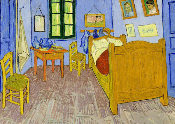 Van Gogh Bedroom in Arles :palapeli: Vincent van Goghin Taiteilijan makuuhuone Arlesissa on 1000 palan palapeli. Valmiin palapelin koko 68 x 48 cm. Enjoy
