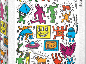 Keith Haring palapeli on taiteilijan kuvittama 1000 palan palapeli nimeltään Collage. Kollaasissa värikkäät hahmot luovat hauskaan kuvan, jota voit koota vaikka hahmo kerrallaan. Taidepalapeli kuuluu Eurographicsin Fine Art Collection -sarjaan.