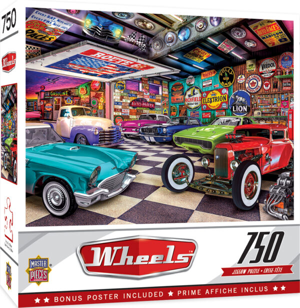 Master Pieces 750p Collector's Garage