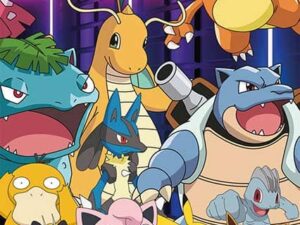 Neon Pokémon on Nathanin 1500 palan palapeli, jossa tuttuja hahmoja kaikille Pokémonin ystäville. Valmiin palapelin koko 84 x 60 cm.