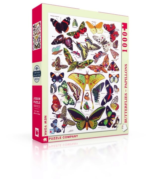 New York Puzzle Company 1000p Butterflies