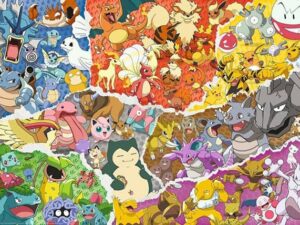 Pokémon Adventure -1000 palan palapelissa on sama kuva kuin aikaisemmin julkaistussa Pokemon All-Stars (5000 palaa) -palapelissa.