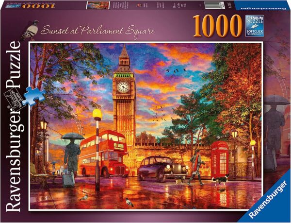 Ravensburger 1000p Sunset at Parliament Square