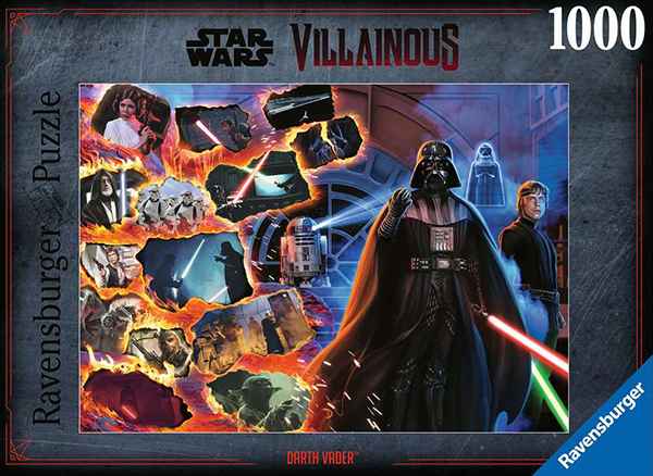 Darth Vader -palapeli 1000 palaa on Star Wars Villainous -sarjan palapeli. Palapelin valmistaa Ravensburger.