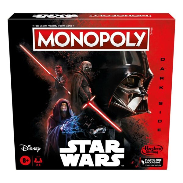 Star Wars Monopoly -lautapeli (englannin kielinen)