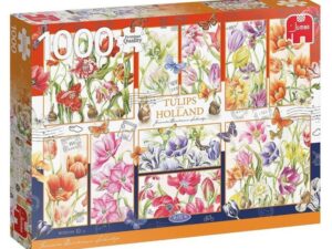 Tulppaanit palalapeli on 1000-palainen kukkapalapeli, jonka kuvassa eri lajien tulppaaneita Hollannista. 
