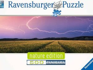 Thunderstorm-palapeli on Ravensburgerin 500 palan palapeli. Palapelin kuvassa salama halkoo taivasta.  Valmiin palapelin koko on 49 x 36 cm.