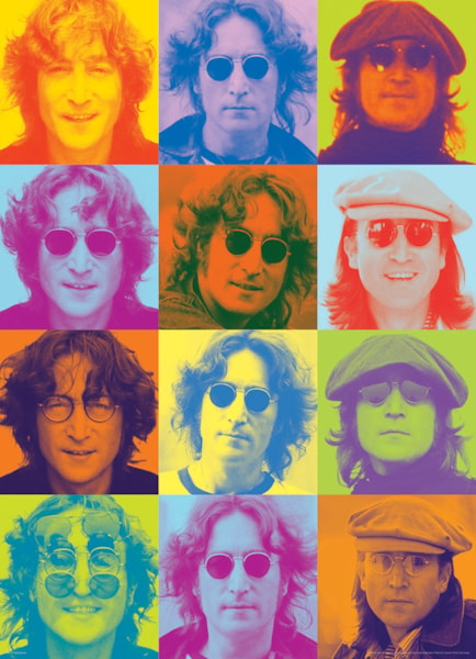 John Lennon palapeli on Eurographicsin 1000 palan palapeli.  Eurographicsin palapelit on leikattu SmartCut-tekniikalla. Eli palat ovat monimuotoisia ja yksilöllisiä.