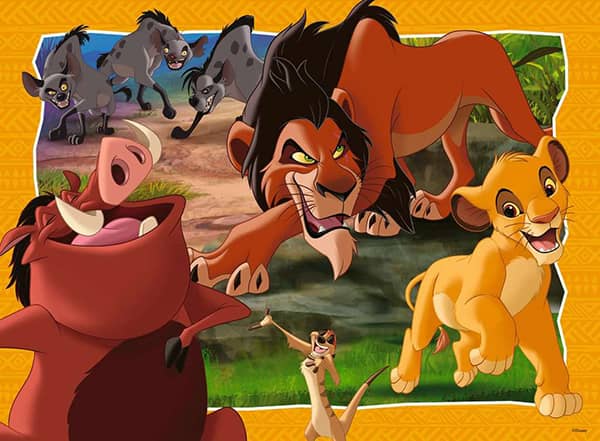 Leijonakuningas palapeli 200 palaa on Ravensburgerin lasten palapeli, jonka kuvassa Disneyn rakastettu leijona.