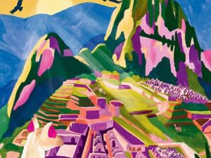 Machu Picchu palapeli 1000 palaa on ranskalaisen Pieces & Peace valmistama. Machu Picchu on valmistajan tämän vuoden uutuus. Perulaisen maiseman on kuvittanut Nolwenn Studio.