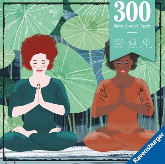 Jooga palapeli 300 palaa on Ravensburgerin aikuisten palapeli, jonka ääressä on helppo rauhoittua. Jooga palapeli (Yoga) sopii myös lahjaksi hänelle, joka haluaa kokeilla palapelaamista.