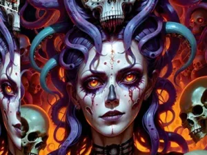 Dark Witch palapeli on Enjoyn 1000-palainen fantasiapalapeli, jonka kuvassa pääkalloa päänsä päällä kantava nainen. Enjoyn palat eivät kiillä, ja palat ovat yksilölliset ja menevät vain omille paikoilleen.