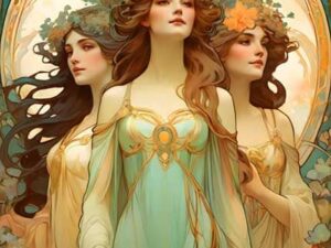 Enchantment palapeli on Alipsonin 500-palainen, jonka kuvassa kolme naista kukkaseppeleet päässään. 