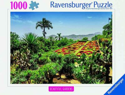 Botanical Garden Madeira palapeli 1000 palaa on Ravensburgerin syksyn 2024 uutuus.