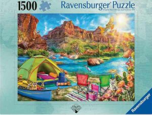 Canyon Camping palapeli 1500 palaa on Ravensburgerin syksyn 2024 uutuus.