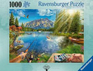 Life At The Lake palapeli 1000 palaa on Ravensburgerin syksyn 2024 uutuus. 