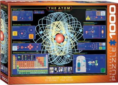 Atom palapeli 1000 palaa on kanadalaisen palapelimerkki Eurographicsin valmistama tiedeaiheinen palapeli. 