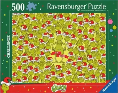 Challenge Grinch palapeli 500 palaa on Ravensburgerin Challenge-sarjan palapeli, jonka hahmona on Grinch.