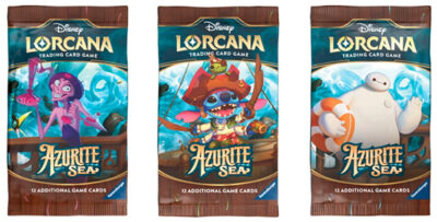 Disney Lorcana Azurite Sea booster pack