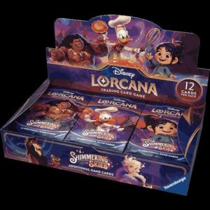 Disney Lorcana Shimmering Skies booster display