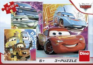 Cars Friends palapeli 3x55 palaa on Dinon valmistama Disney-palapeli. Samassa palapelilaatikossa on kolme kappaletta Cars-palapeliä.