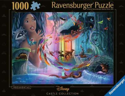 Disney Castle Pocahontas palapeli 1000 palaa on Ravensburgerin vuoden 2025 uutuus