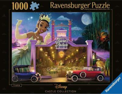 Disney Castle Tiana palapeli 1000 palaa on Ravensburgerin vuoden 2025 uutuus