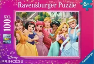 Disney Princess palapeli 100 palaa on XXL-paloilla oleva Ravensburgerin Disney-uutuus.