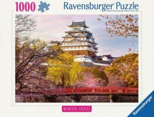 Himeji Castle Japan palapeli 1000 palaa kuuluu Ravensburgerin Beautiful Castles -sarjaan.