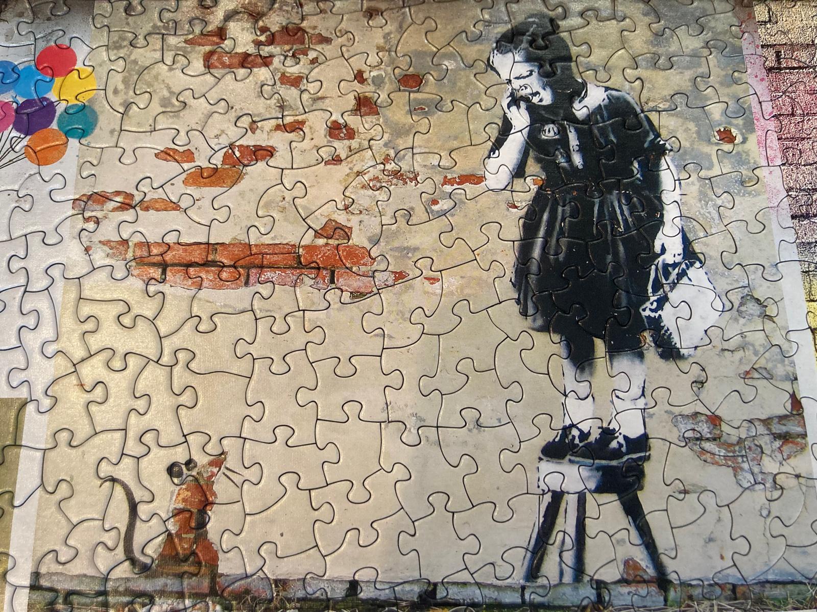 Eurographicsin smart cut -palat istuvat hyvin ja valmis palapeli on helppo purkaa.