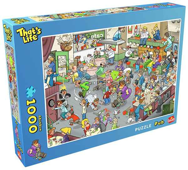 That's Life Pub palapeli 1000 palaa on pelivalmistaja Goliathin That's Life -palapelisarjaa.