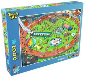 That's Life TV Sports -palapeli 1000 palaa on pelivalmistaja Goliathin That's Life -palapelisarjaa.