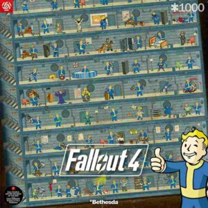 Fallout 4 Perk Poster -palapeli 1000 palaa:
