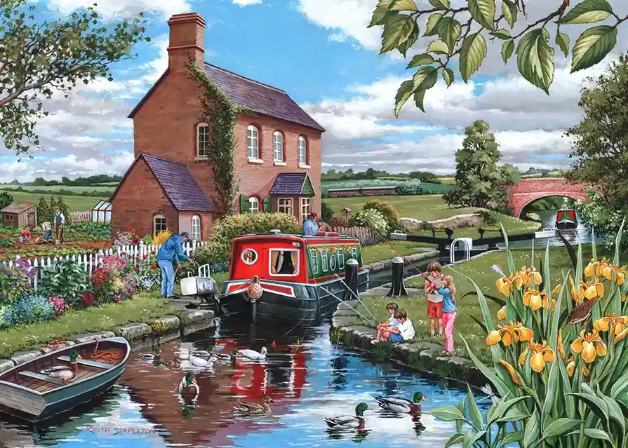 House of Puzzles Keepers Cottage palapeli 500 palaa