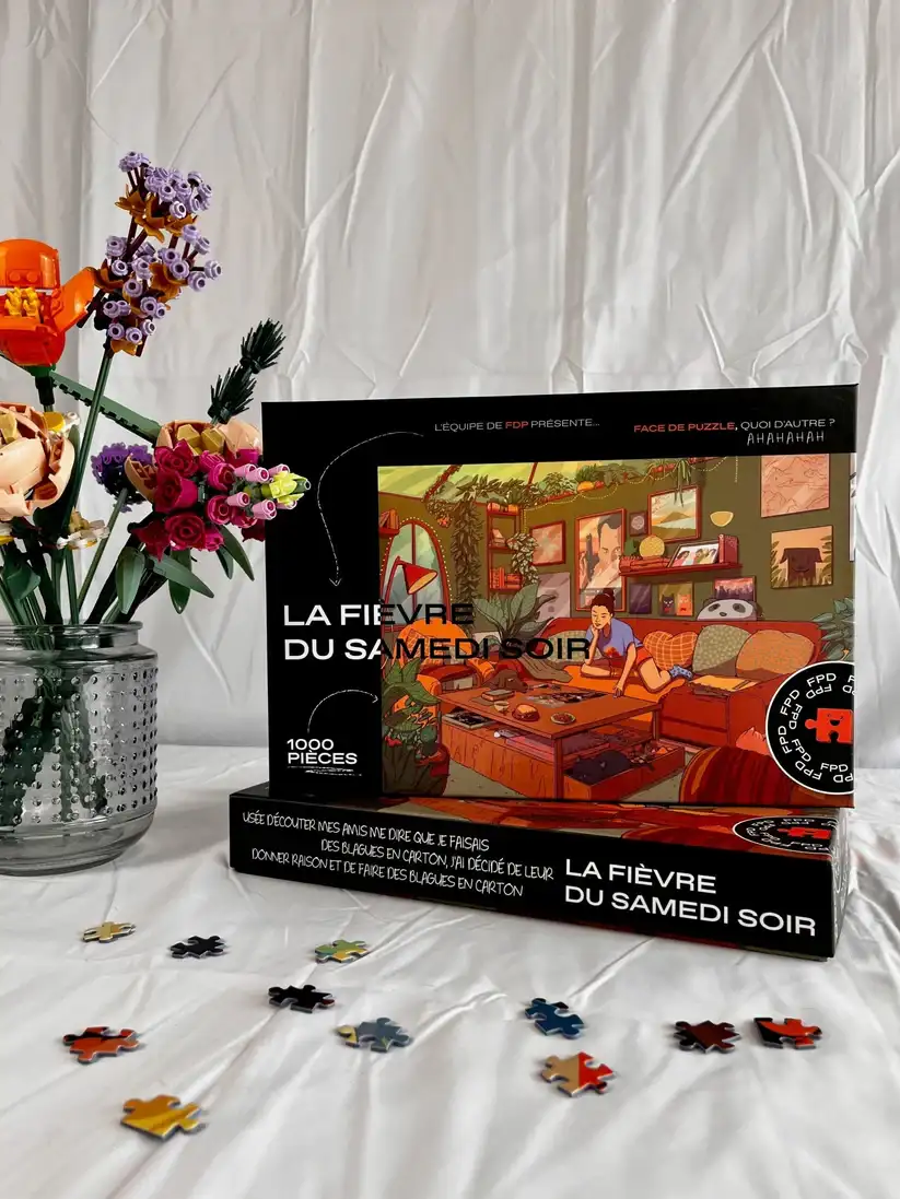 Face de Puzzle Saturday Night Fever palapeli 1000 palaa on ranskalaisen Face de Puzzle -valmistajan palapeli