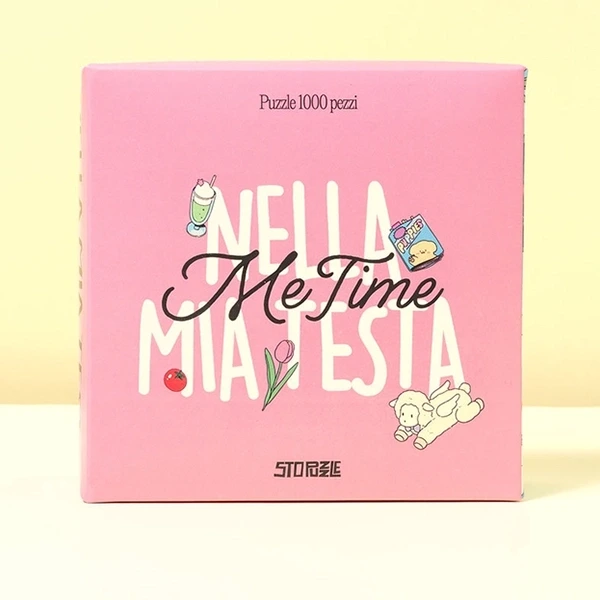Sto Puzzle In My Head palapeli 1000 palaa on italialainen design-palapeli.