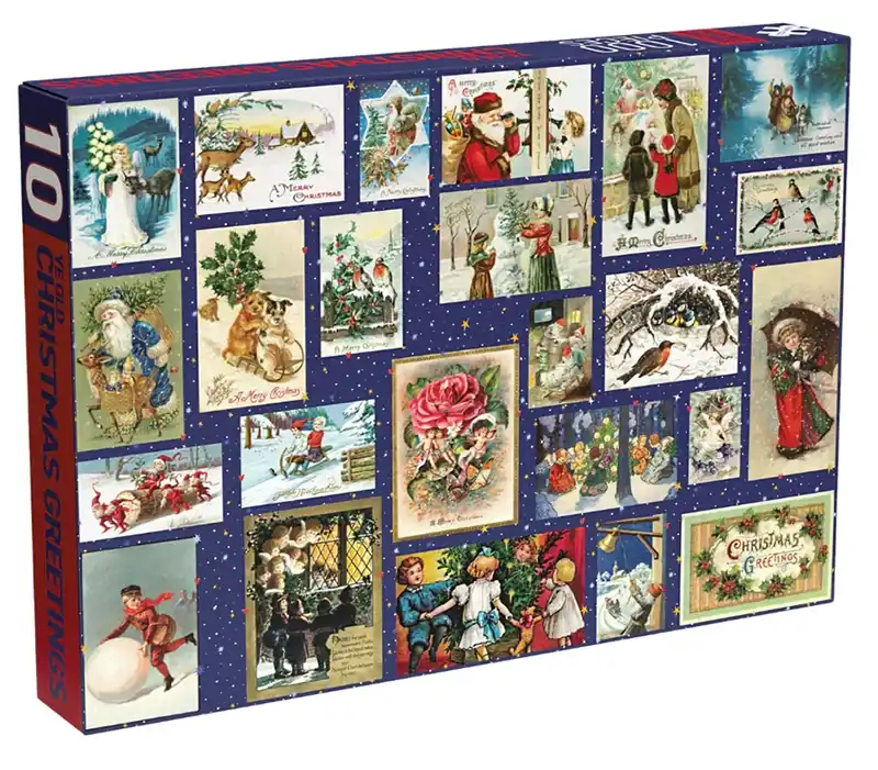 Penny Puzzle Ye Old Christmas Greetings palapeli 1000 palaa joulupalapeli