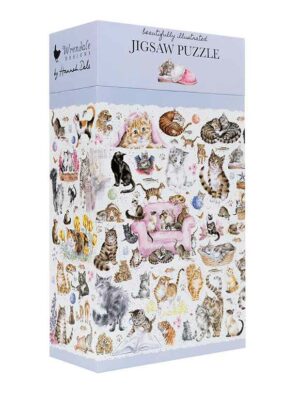 Wrendale Feline Friends palapeli on Wrendale Designs -sarjan ihastuttava 1000 palan kissapalapeli