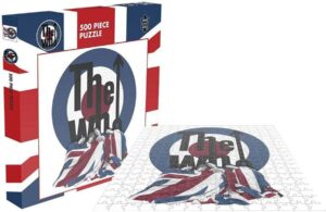 The Who The Kids are alright palapeli 500 palaa on kuva The Who -yhtyeen levyn kannesta. Rock Saws palapeli