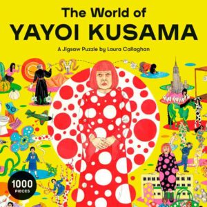 The World of Yayoi Kusama palapeli 1000 palaa on Laurence Kingin julkaisema ja Laura Callaghanin kuvittama taide palapeli.