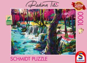 Path of fantasy palapeli 1000 palaa on Redina Tilin kuvittama värikäs maisemapalapeli.