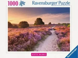Pink Pathway palapeli 1000 palaa on Ravensburgerin Beautiful Walkways -sarjaa. maisema palapeli